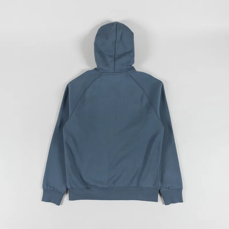 Carhartt WIP Hooded Chase Jacket Cozy Blue Gold-1