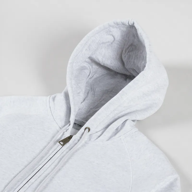 Carhartt WIP Hooded Chase Jacket Ash Heather Gold-4