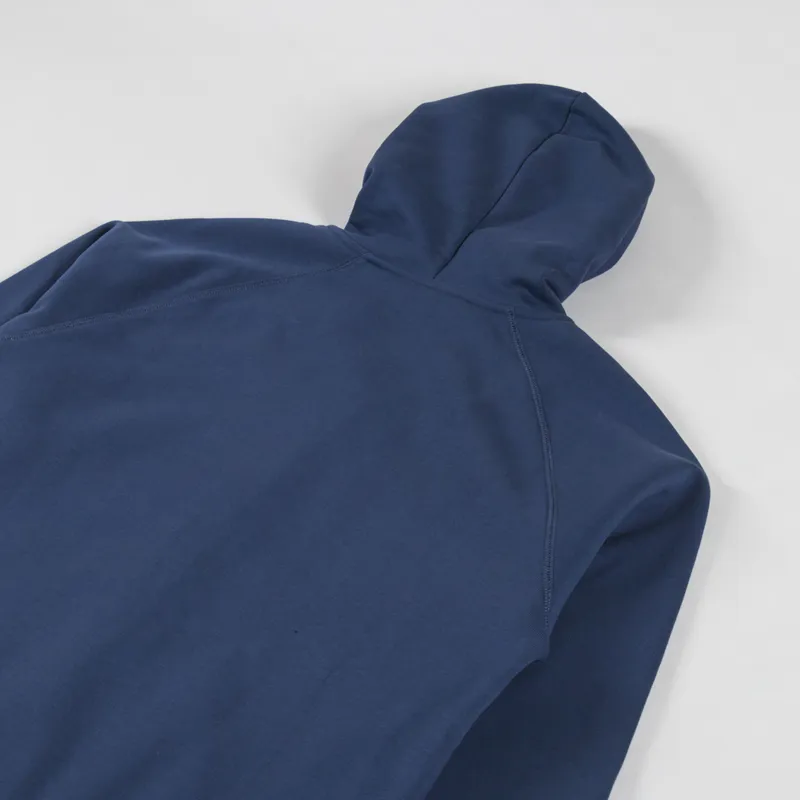 Carhartt WIP Hooded Chase Jacket Dusky Blue Gold-3