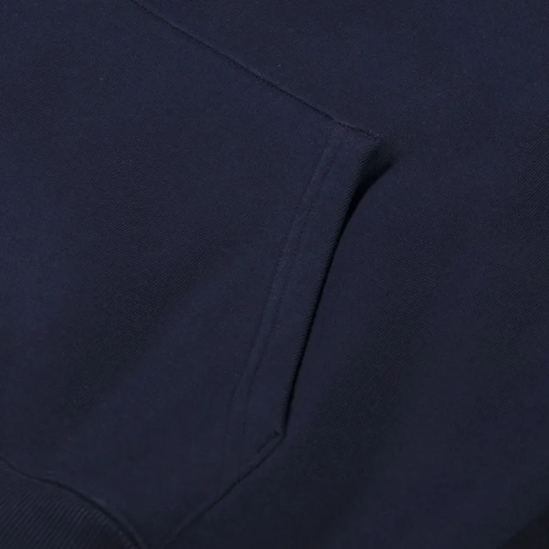 Carhartt WIP Chase Neck Zip Sweat Dark Navy Gold-5