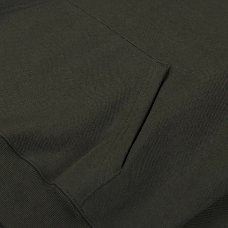 Carhartt WIP Chase Neck Zip Sweat Olive Gold-5