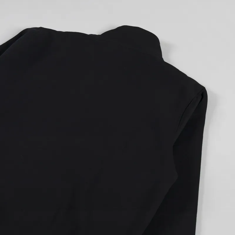 Carhartt WIP Chase Neck Zip Sweat Black Gold-3