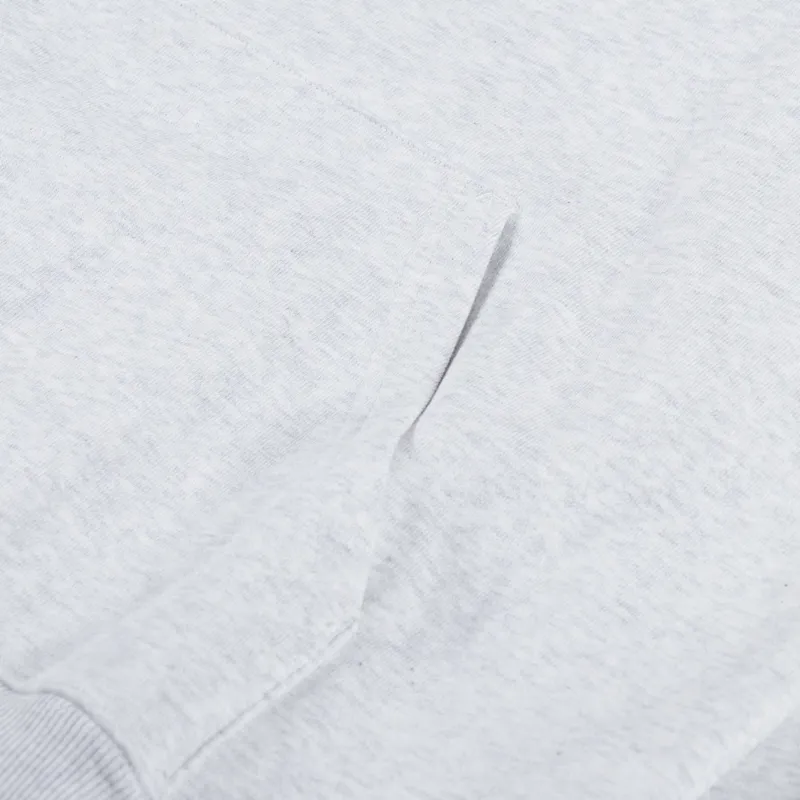 Carhartt WIP Chase Neck Zip Sweat Ash Heather Gold-4