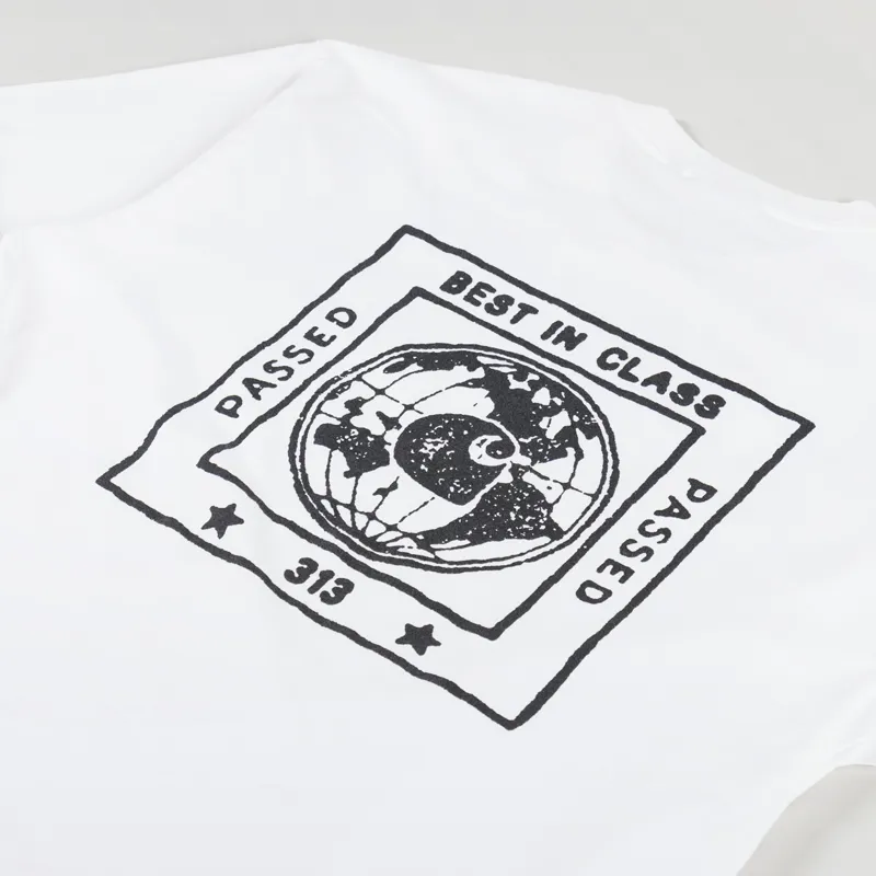 Carhartt WIP Stamp T Shirt White Black-4