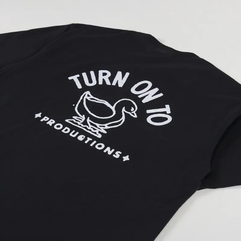 Carhartt WIP Stamp T Shirt Black White-2