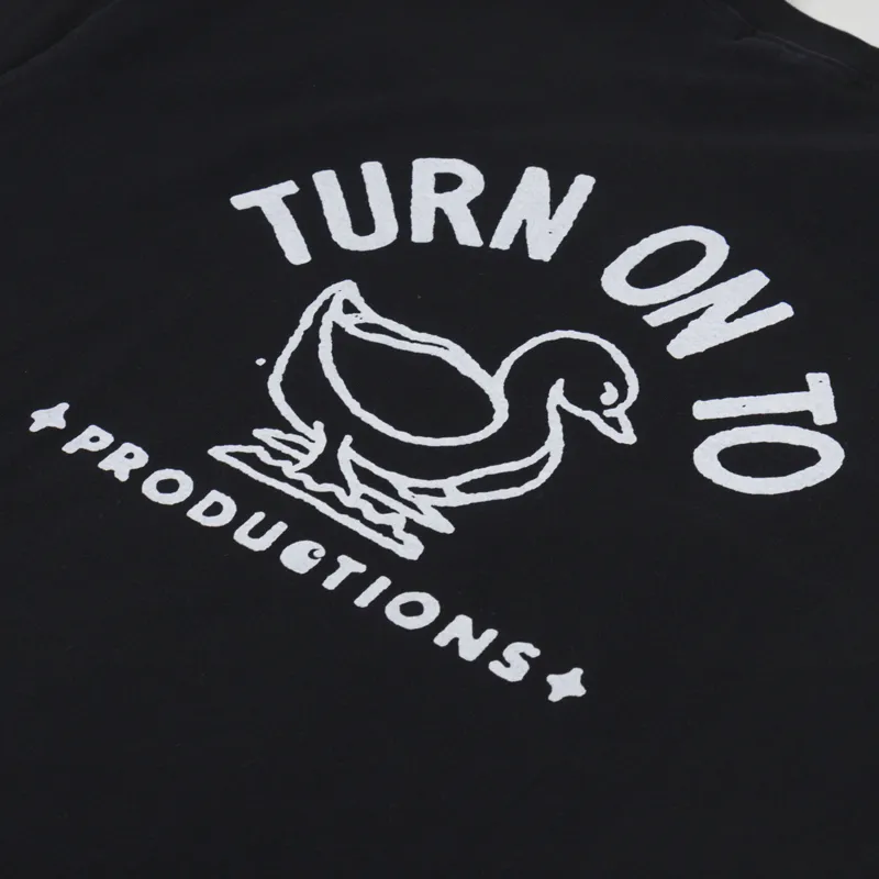 Carhartt WIP Stamp T Shirt Black White-4