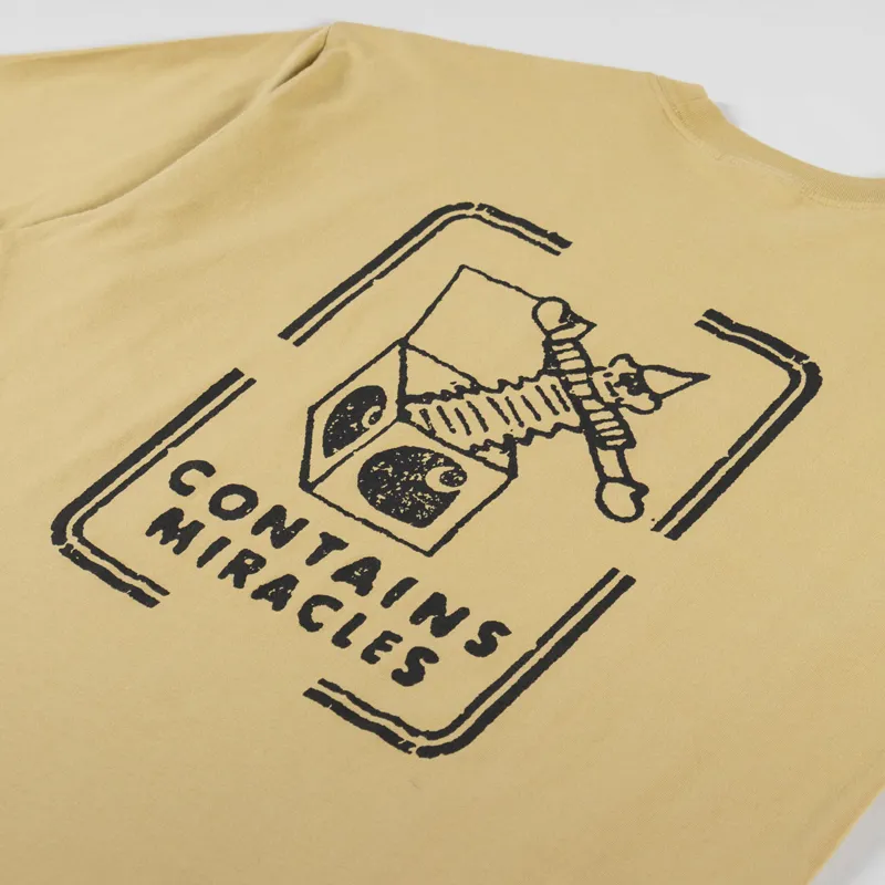 Carhartt WIP Stamp T Shirt Bourbon Black-4