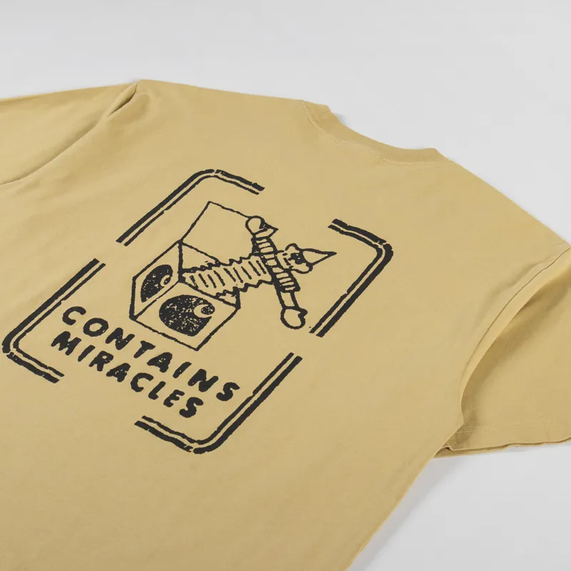 Carhartt WIP Stamp T Shirt Bourbon Black-2