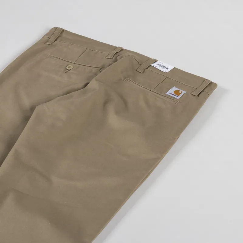 Carhartt Workwear Sid Pant Chino Trousers Lamar Leather Rinsed