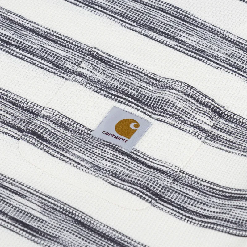 Carhartt WIP Dodson Pocket T Shirt Natural Stripe-2