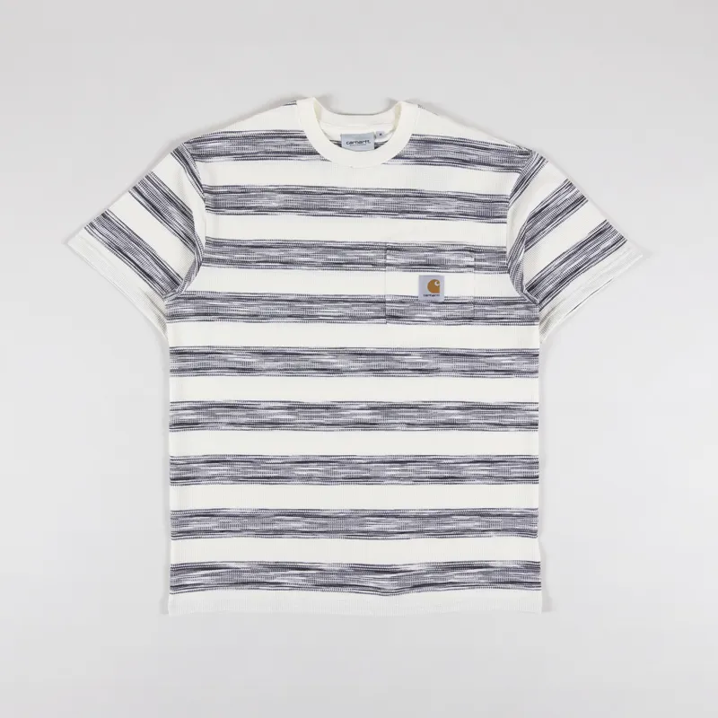 Carhartt WIP Dodson Pocket T Shirt Natural Stripe