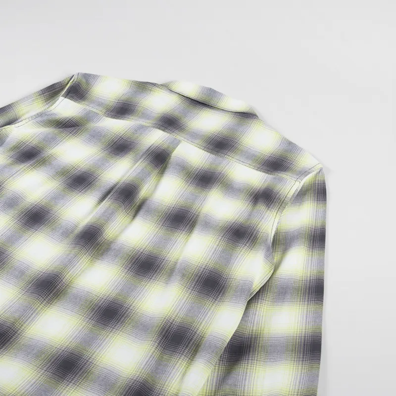 Carhartt WIP Long Sleeve Blanchard Shirt Arctic Lime Check-3
