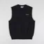 Carhartt WIP Script Vest Sweater Black White