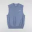 Carhartt WIP Script Vest Sweater Misty Sky White