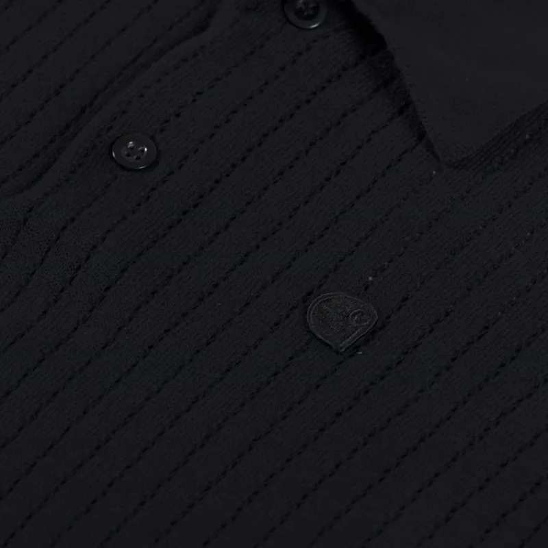 Carhartt WIP Womens Norlina Polo Black-6