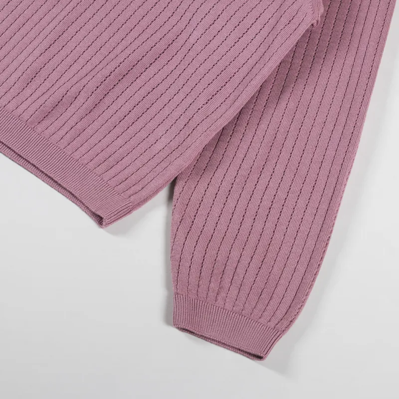 Carhartt WIP Womens Norlina Sweater Dusty Fuchsia-11