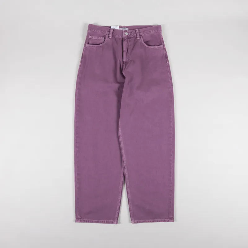 Carhartt WIP Womens Brandon Pant Dusty Fuchsia Stone Dyed-5