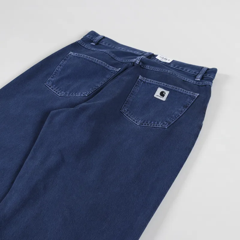 Carhartt WIP Womens Brandon Pant Air Force Blue Stone Dyed-7