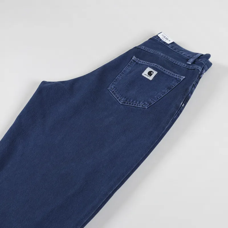 Carhartt WIP Womens Brandon Pant Air Force Blue Stone Dyed-9