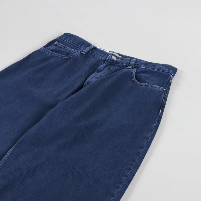 Carhartt WIP Womens Brandon Pant Air Force Blue Stone Dyed-8