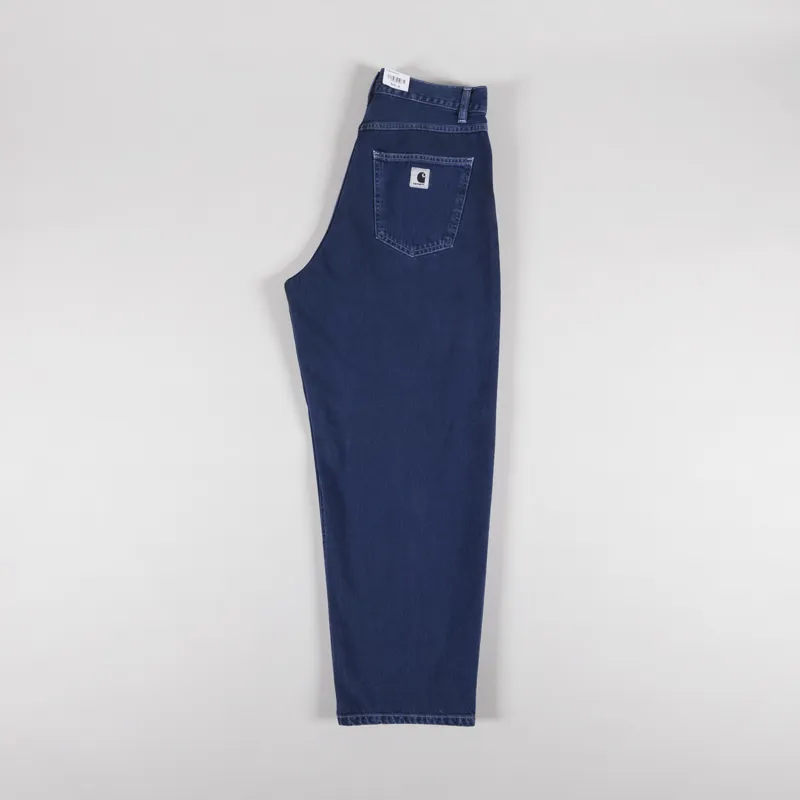 Carhartt WIP Womens Brandon Pant Air Force Blue Stone Dyed-6