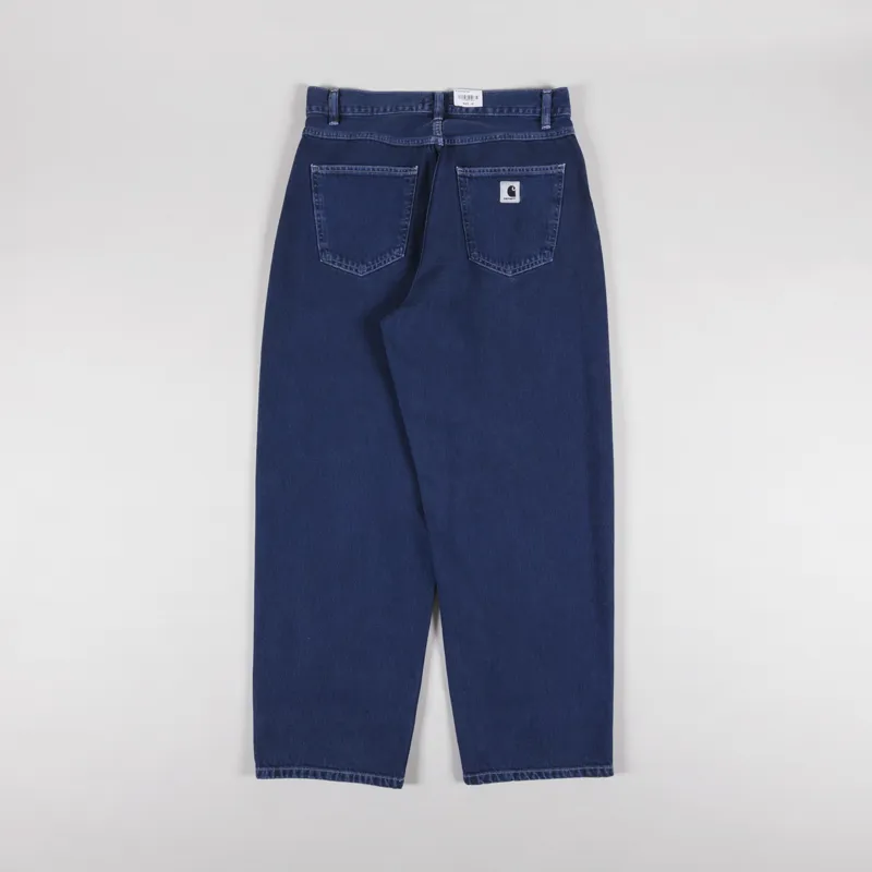Carhartt WIP Womens Brandon Pant Air Force Blue Stone Dyed-4