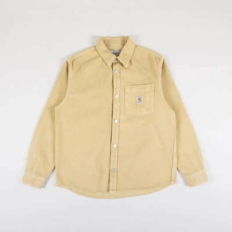 Carhartt WIP George Shirt Jac Bourbon 