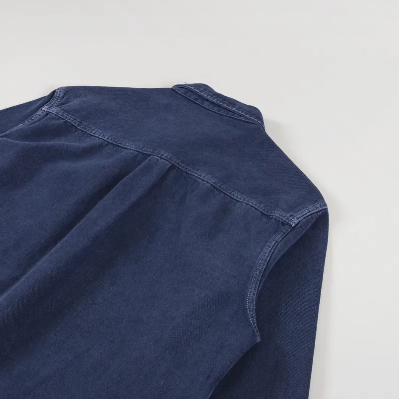 Carhartt WIP George Shirt Jac Air Force Blue-3