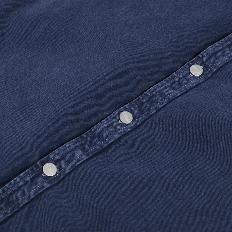 Carhartt WIP George Shirt Jac Air Force Blue-5