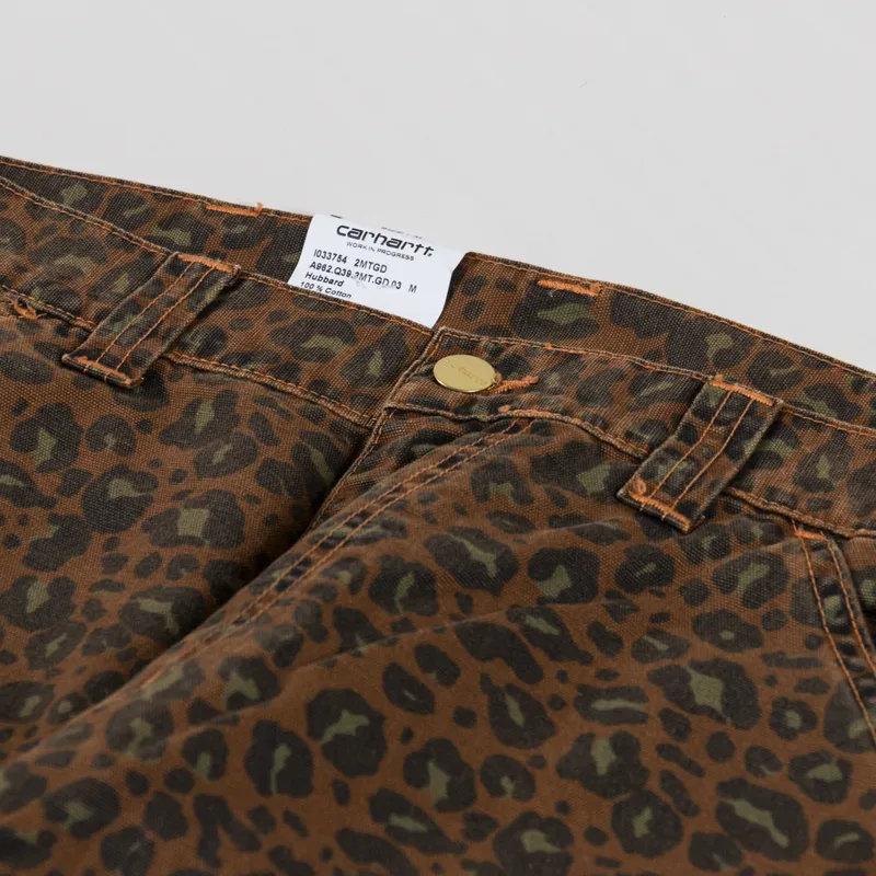Carhartt WIP OG Single Knee Pant Camo Leo Tamarind-12