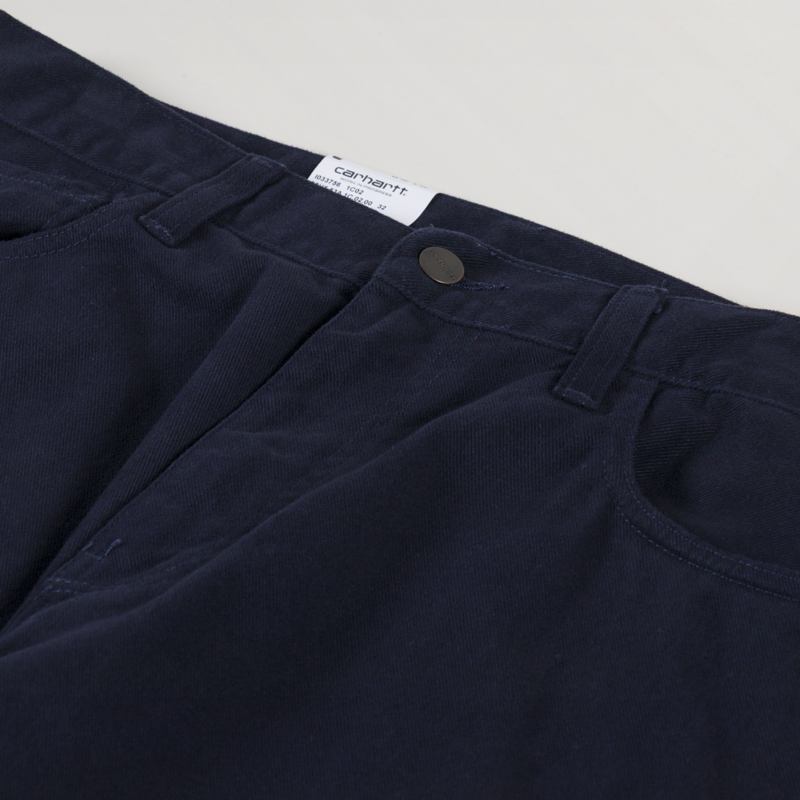 Carhartt WIP Landon Pants Dark Navy Rinsed-4