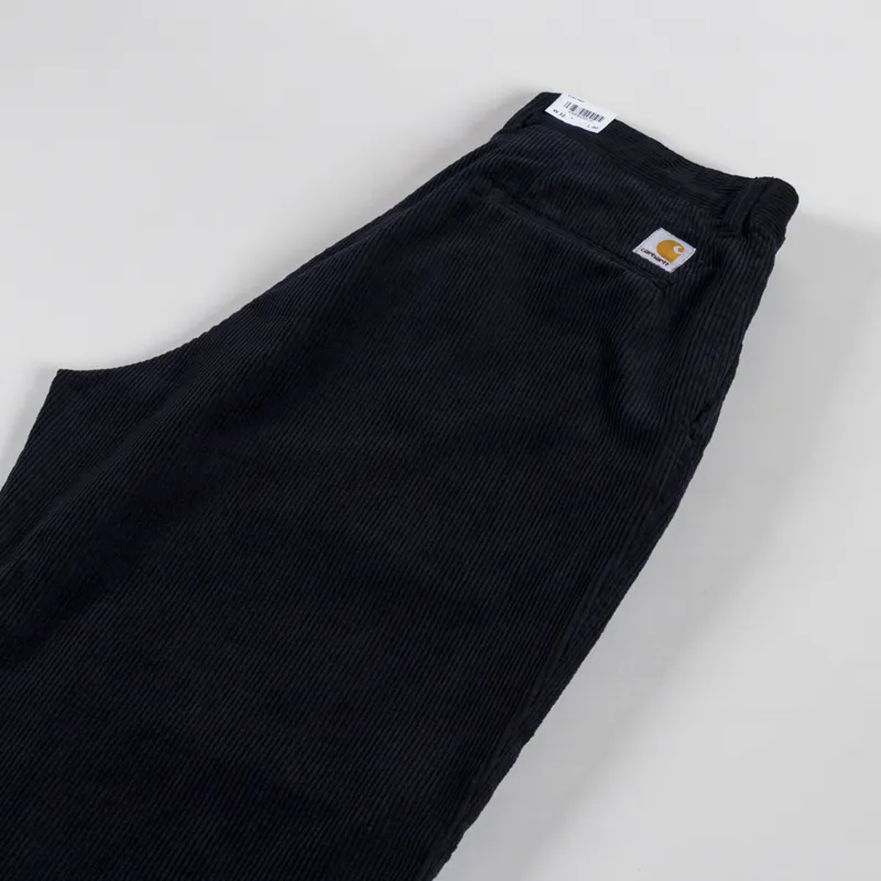 Carhartt WIP Evan Cord Pants Dark Navy Rinsed-5