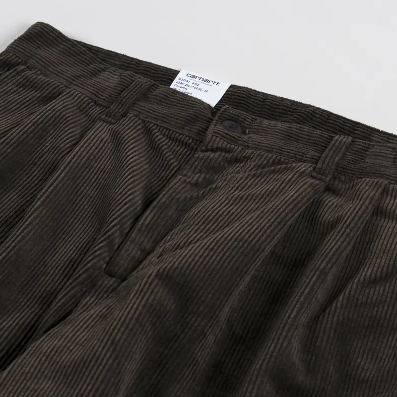 Carhartt WIP Evan Cord Pants Tobacco Rinsed-8