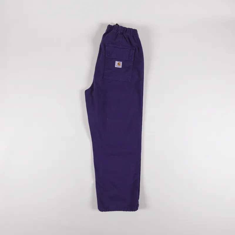 Carhartt WIP Hayworth Pant Aura Garment Dyed Walker Twill-2