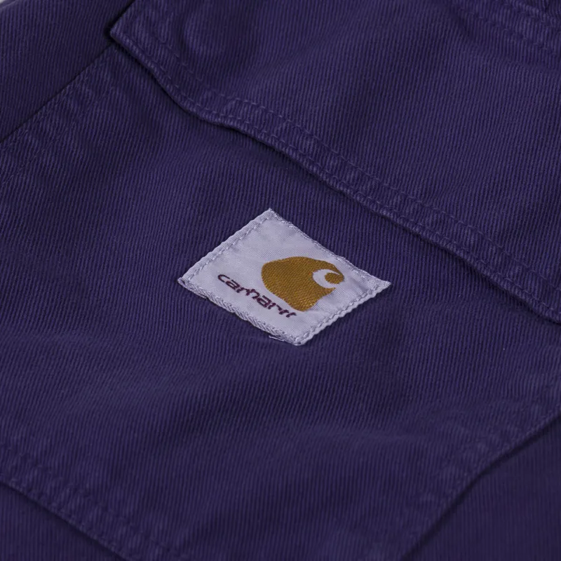 Carhartt WIP Hayworth Pant Aura Garment Dyed Walker Twill-11