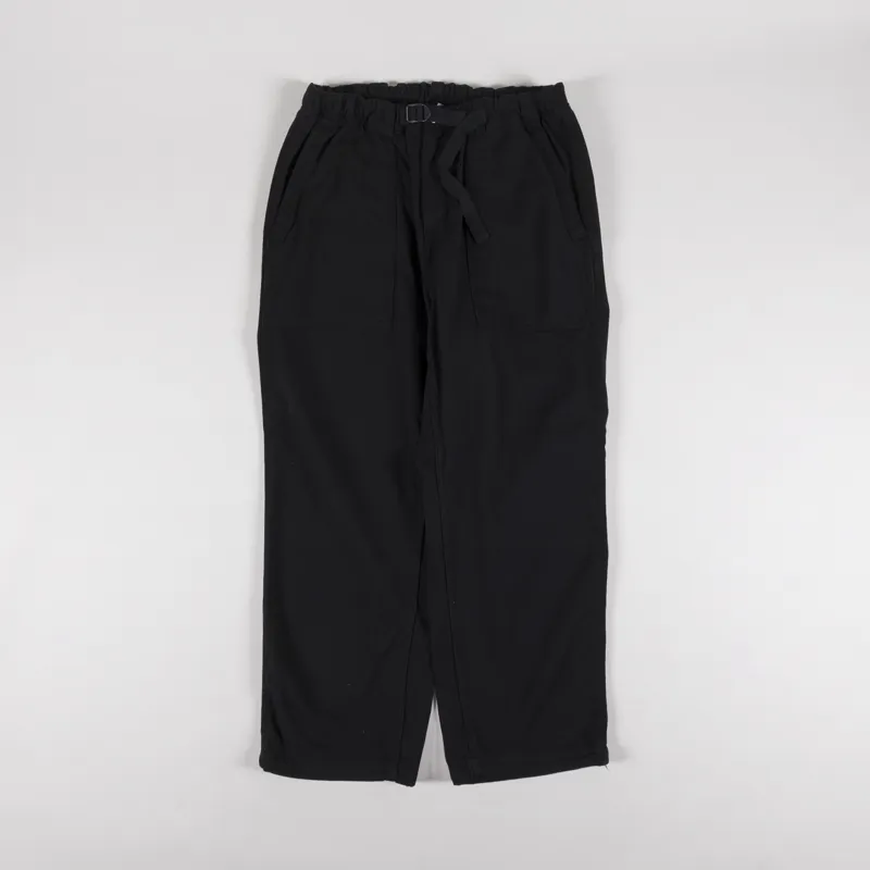 Carhartt WIP Hayworth Pant Black Garment Dyed Walker Twill-1