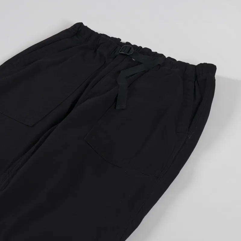 Carhartt WIP Hayworth Pant Black Garment Dyed Walker Twill-4