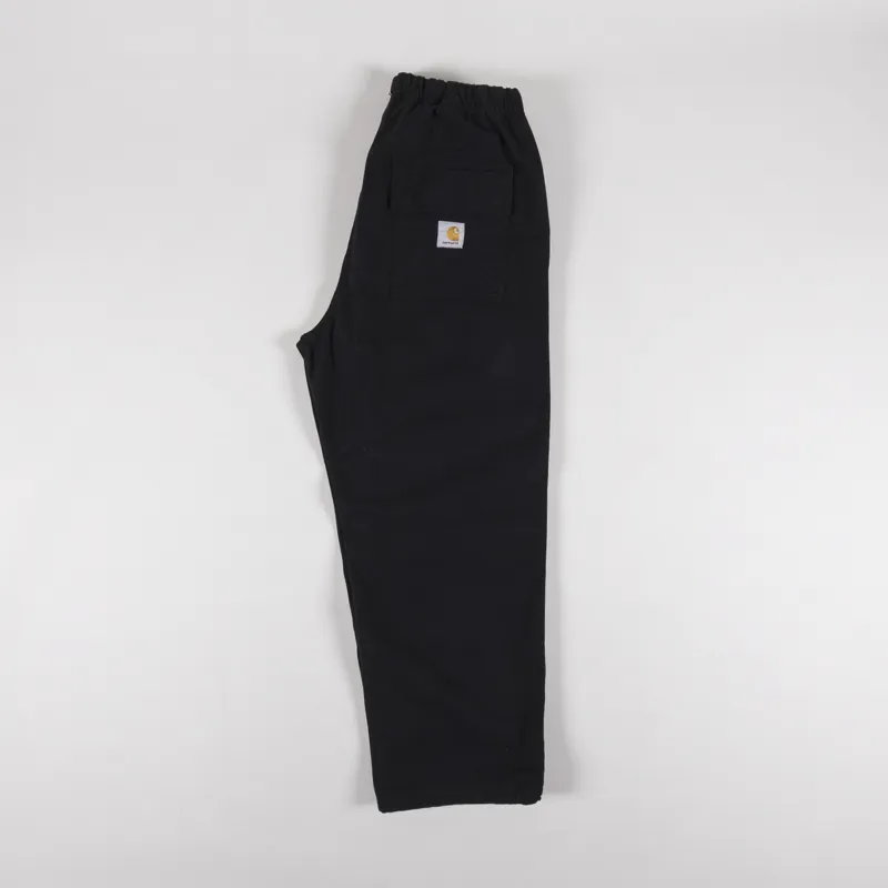 Carhartt WIP Hayworth Pant Black Garment Dyed Walker Twill-2