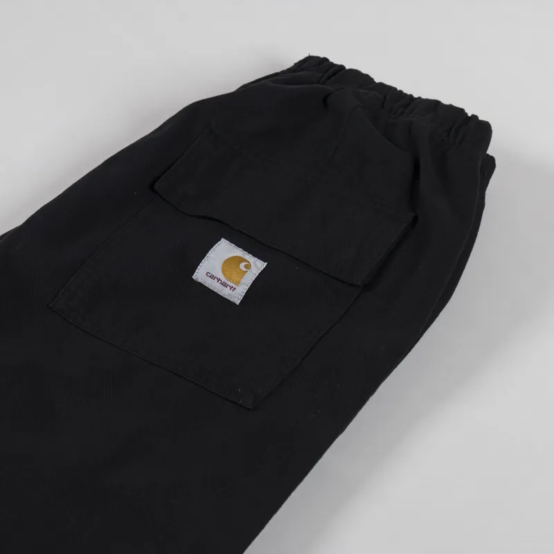 Carhartt WIP Hayworth Pant Black Garment Dyed Walker Twill-5