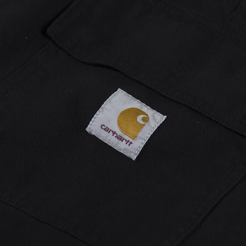 Carhartt WIP Hayworth Pant Black Garment Dyed Walker Twill-7