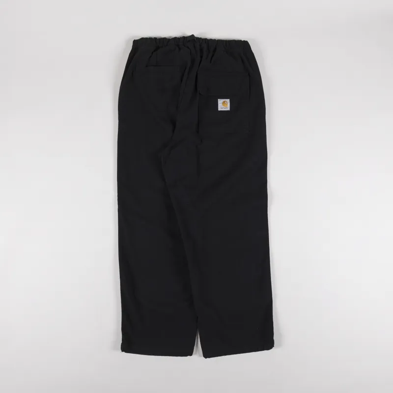 Carhartt WIP Hayworth Pant Black Garment Dyed Walker Twill
