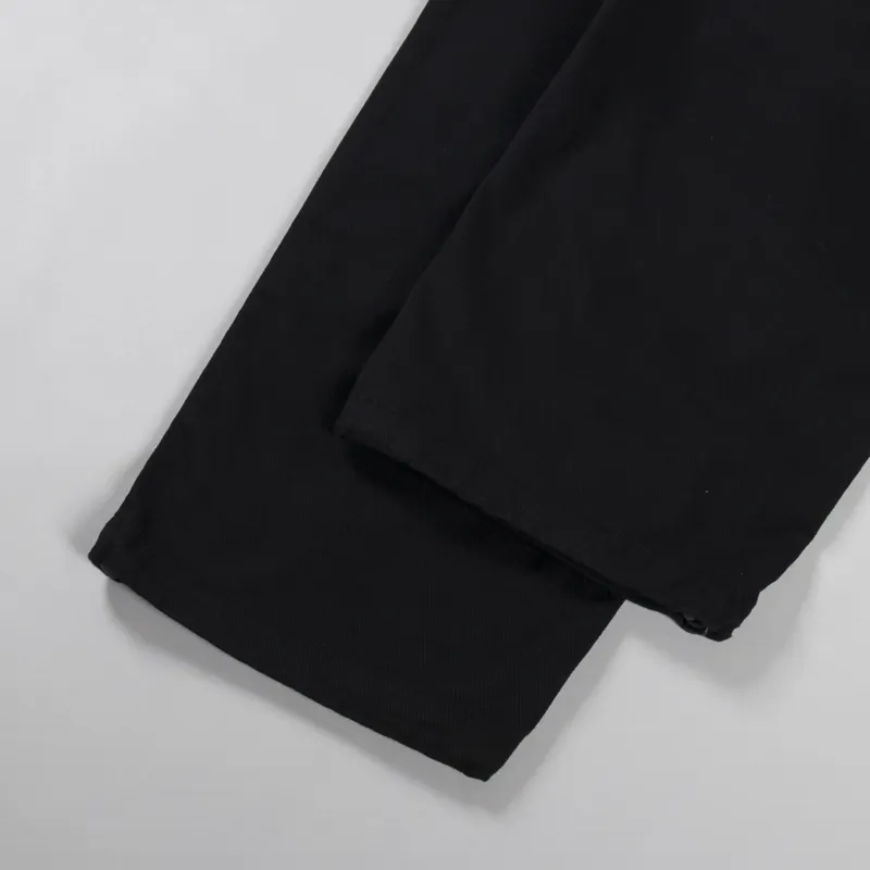 Carhartt WIP Hayworth Pant Black Garment Dyed Walker Twill-6