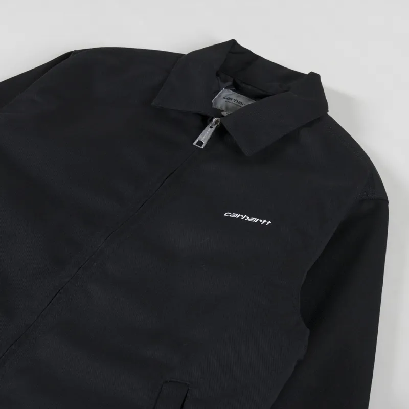 Carhartt WIP Module Script Jacket Black White-3
