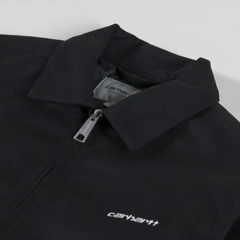Carhartt WIP Module Script Jacket Black White-6