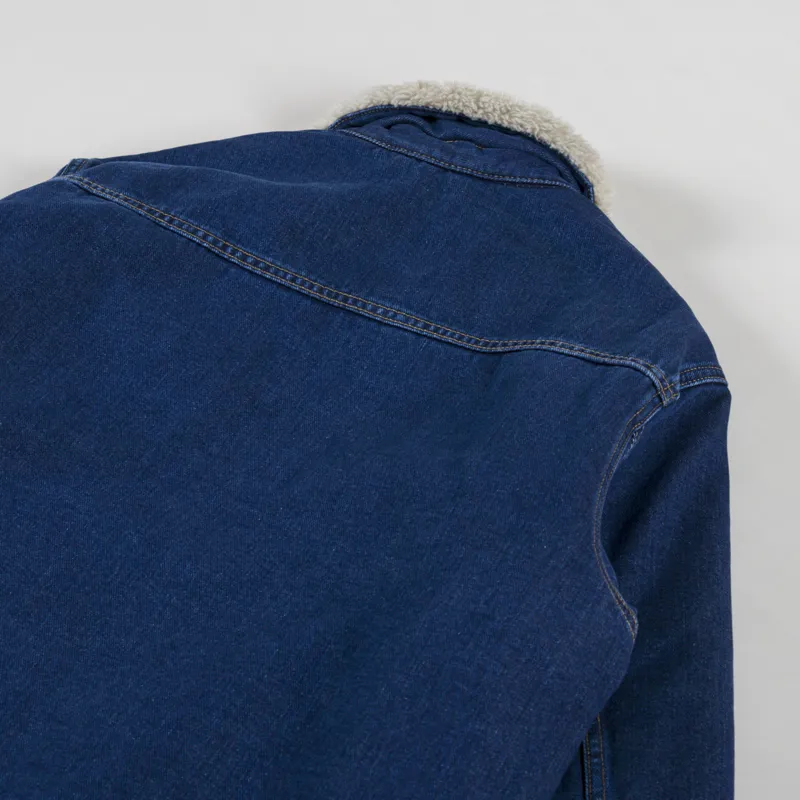 Carhartt WIP Herald Jacket Blue Wall Stonewashed-5