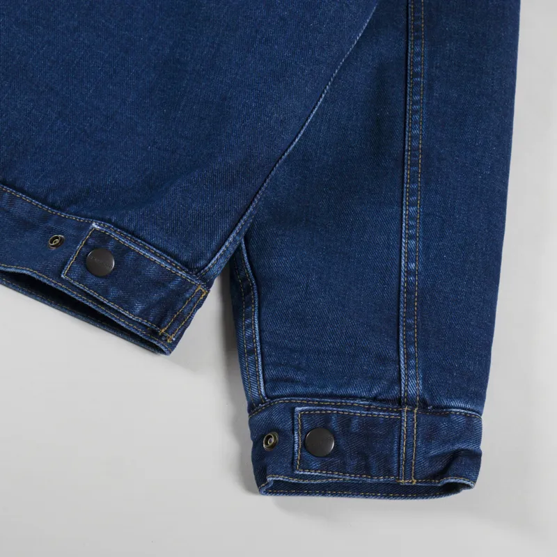 Carhartt WIP Herald Jacket Blue Wall Stonewashed-11