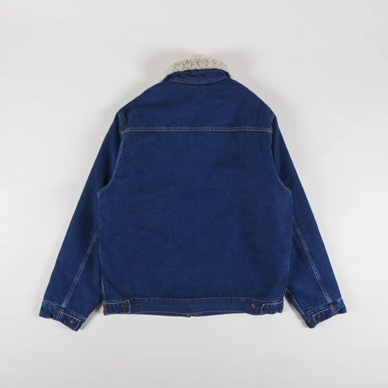 Carhartt WIP Herald Jacket Blue Wall Stonewashed-2