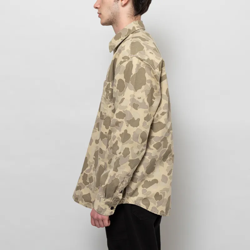 Carhartt WIP Duck Shirt Camo Duck Desert-2