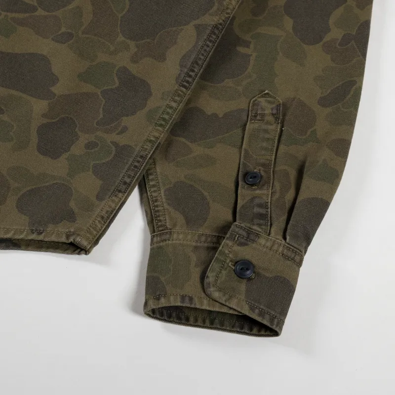 Carhartt WIP Duck Shirt Camo Duck Office Green -8