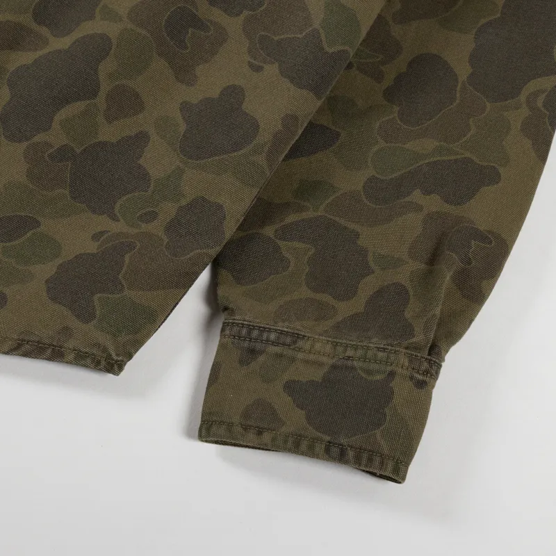 Carhartt WIP Duck Shirt Camo Duck Office Green -7